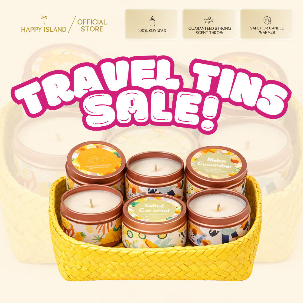Happy Island - Travel Tins SALE!