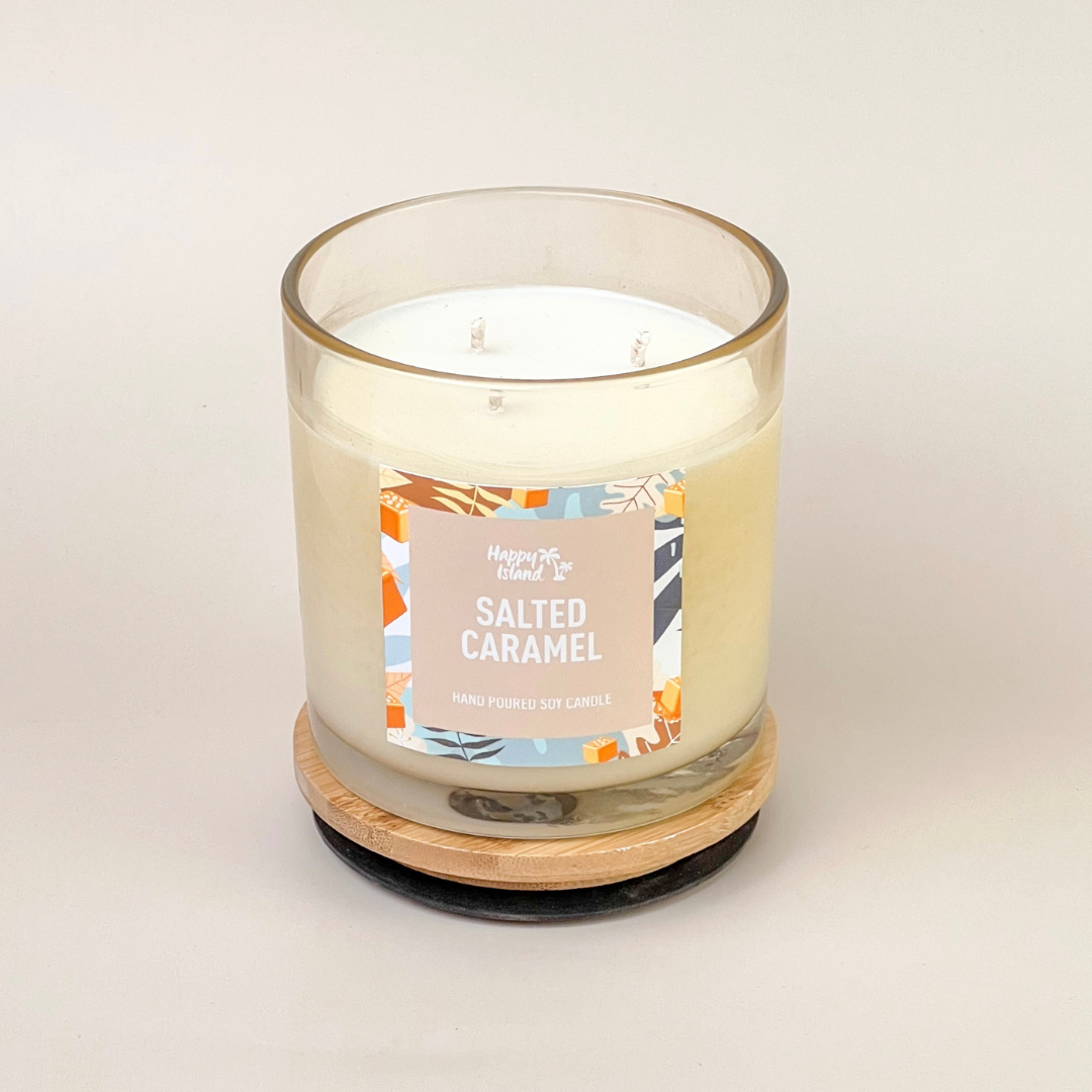 Salted Caramel Candles