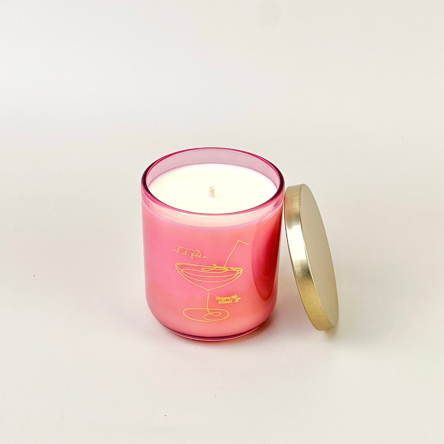 Young and Free - coconut blend scented candles 300ml