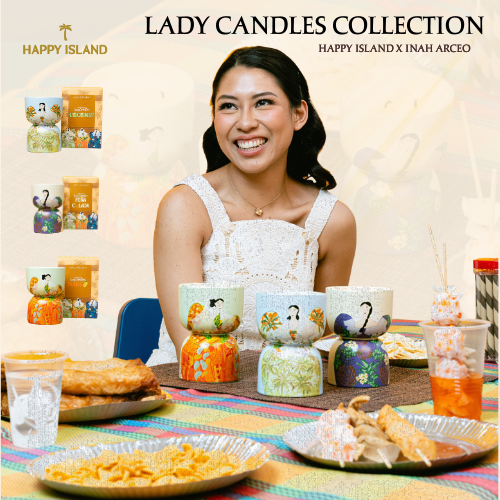 Happy Island x Inha Arceo — Lady Candles Collection