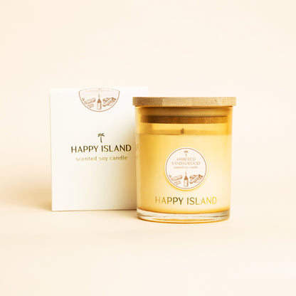 Ambered Sandalwood Candles