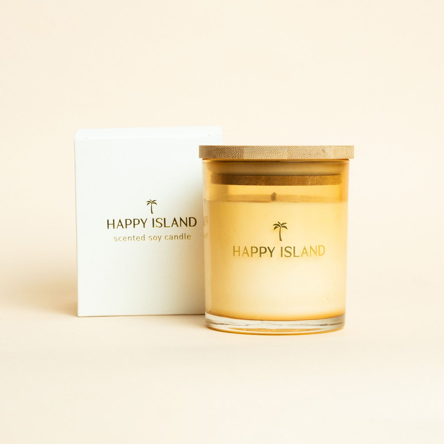 Happy Island Scented Soy Candle 300ml and 150ml
