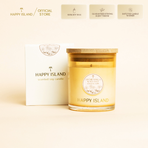 Orchid Vanilla & Sea Salt Candles