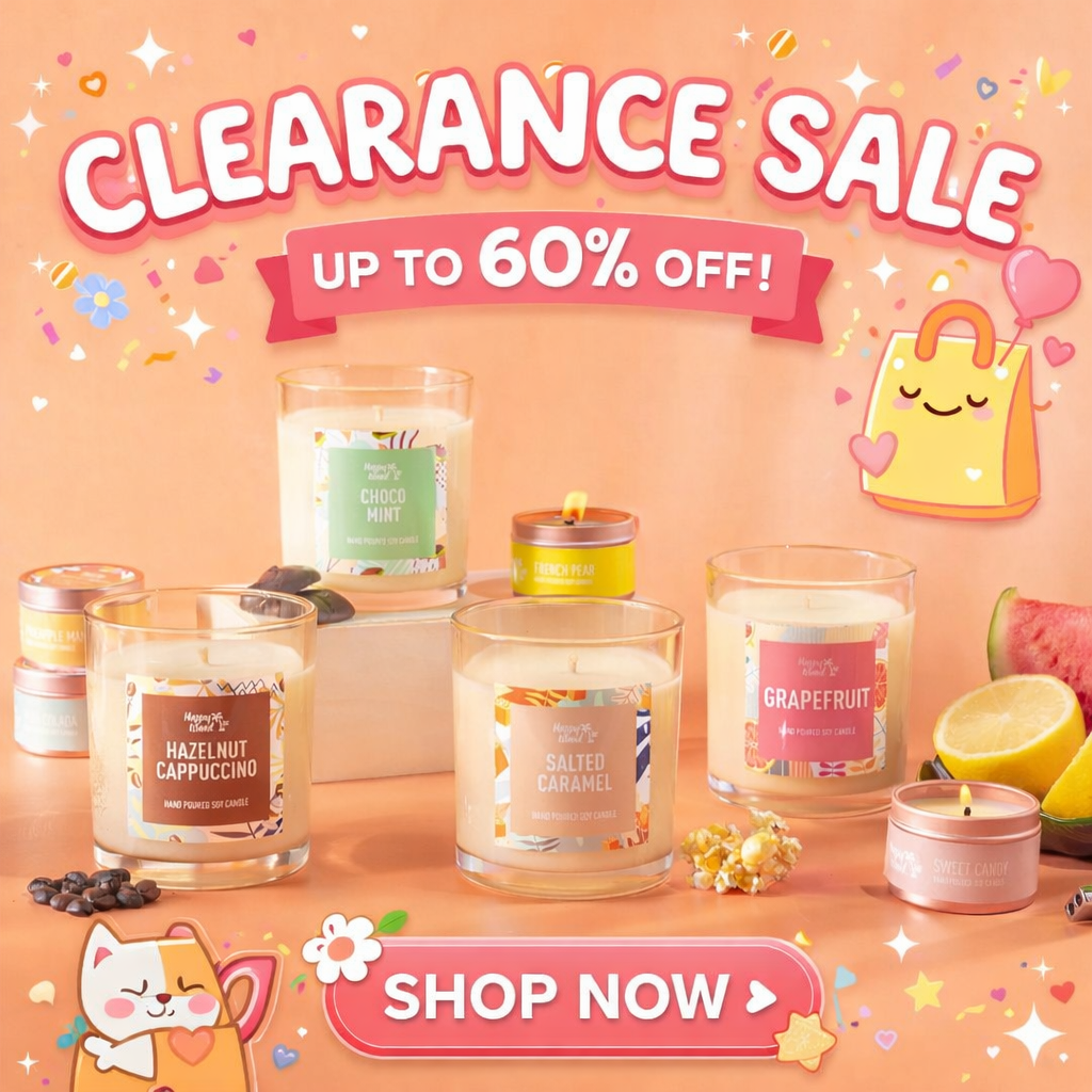 Happy Island - 500ml, Scented Soy Candle