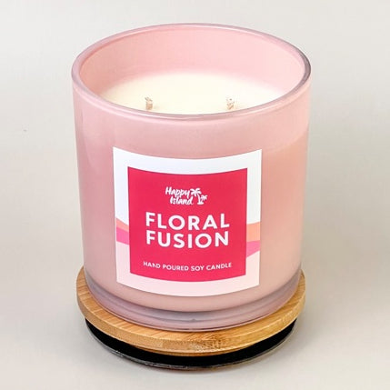 Happy Island - 500ml, Scented Soy Candle