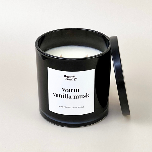 Warm Vanilla Musk Candles